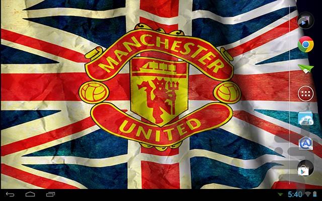 Manchester United Flag LWP - Image screenshot of android app