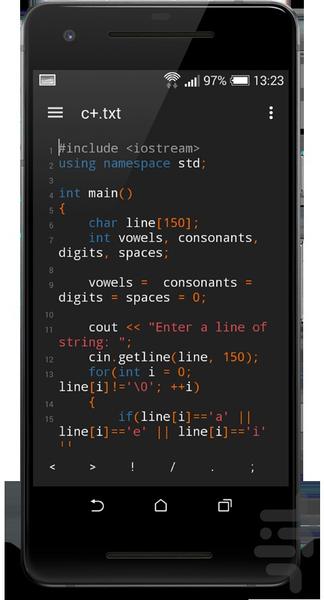 Text Editor - Image screenshot of android app