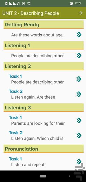 Basic Tactics for Listening - Image screenshot of android app