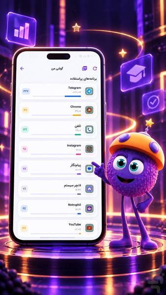 نوتروفیل - عکس برنامه موبایلی اندروید