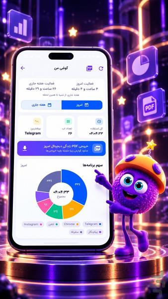 نوتروفیل - عکس برنامه موبایلی اندروید