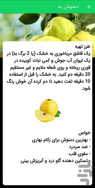 راز دمنوش ها - عکس برنامه موبایلی اندروید