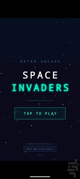 مهاجمان فضایی - Gameplay image of android game