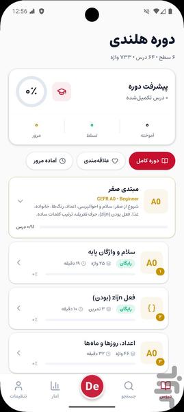 آموزش زبان هلندی از صفر | خودآموز - عکس برنامه موبایلی اندروید