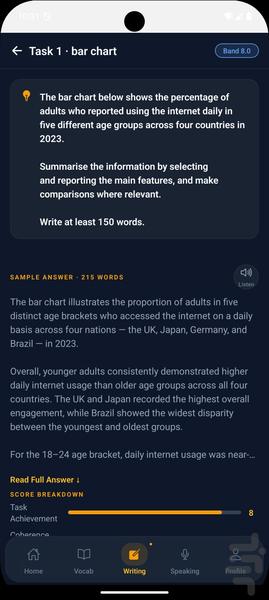 IELTS Prep - Image screenshot of android app