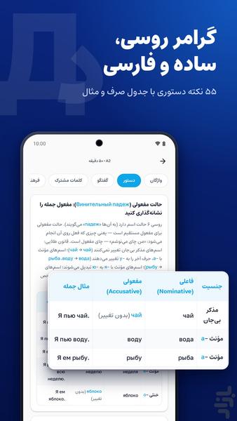 آموزش زبان روسی از صفر | خودآموز روس - Image screenshot of android app