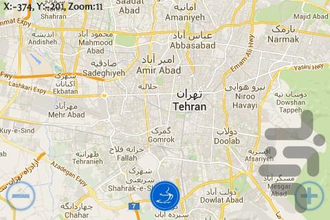 Tehran bakishni - Image screenshot of android app