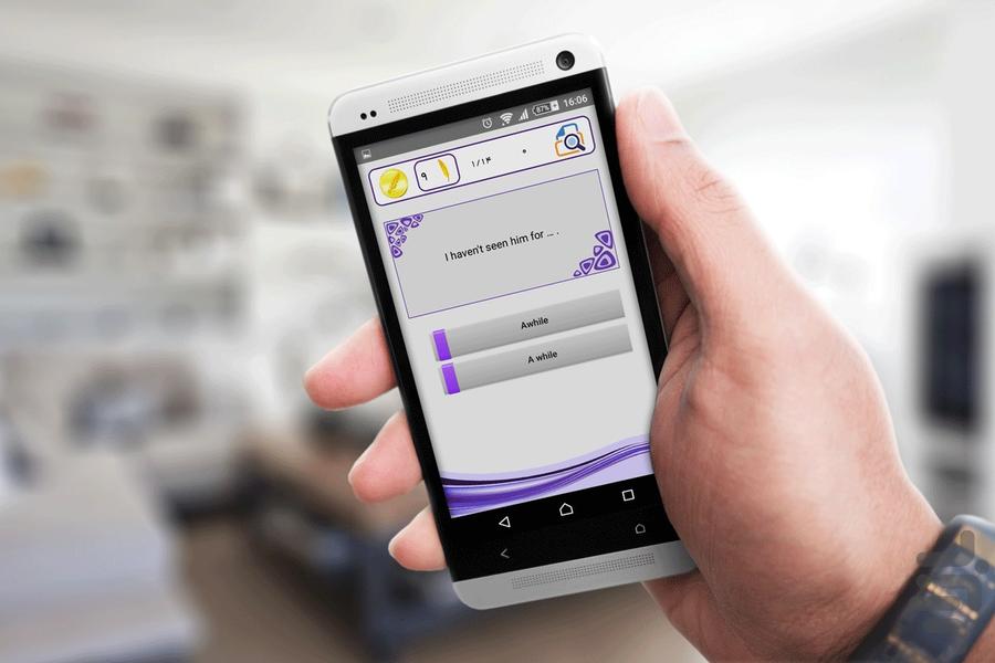 بازی کلمات مشابه انگلیسی - عکس بازی موبایلی اندروید