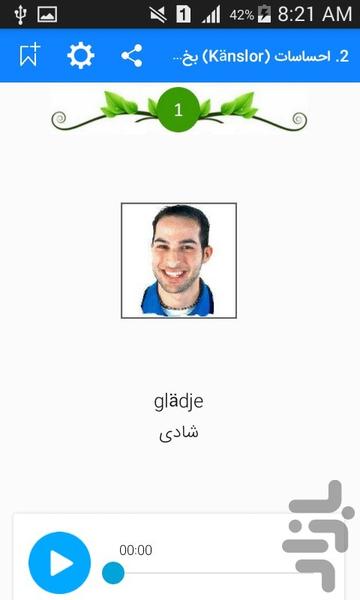 آموزش سریع لغات ضروری سوئدی - عکس برنامه موبایلی اندروید