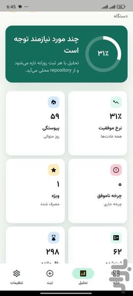 عادتینو - عکس برنامه موبایلی اندروید