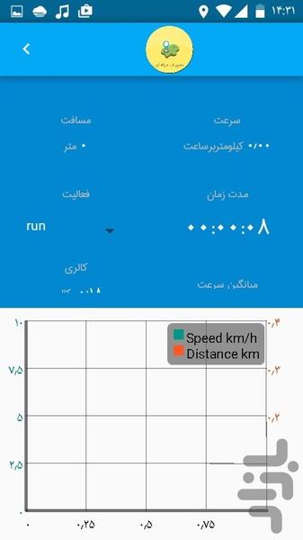 مسیریابی روی نقشه - Image screenshot of android app