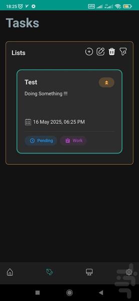 Personal Task Manager - Image screenshot of android app