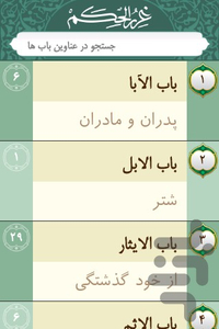 Ghorar al-Hikam - Image screenshot of android app