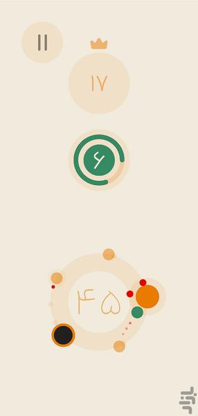 بازی دایره - عکس بازی موبایلی اندروید