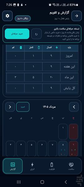 پاورتایم - عکس برنامه موبایلی اندروید