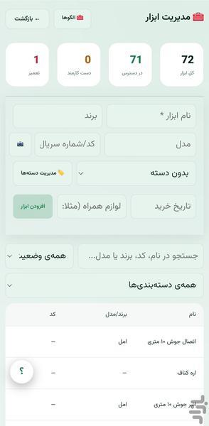 پرزینو - عکس برنامه موبایلی اندروید
