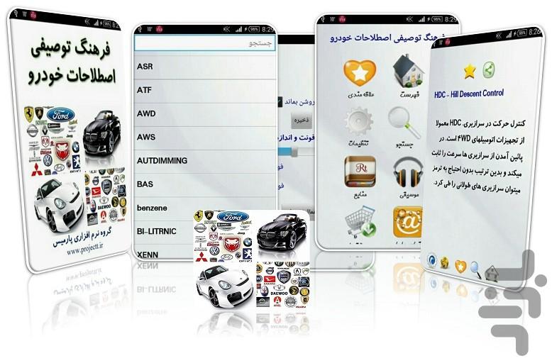 اصطلاحات خودرو - Image screenshot of android app