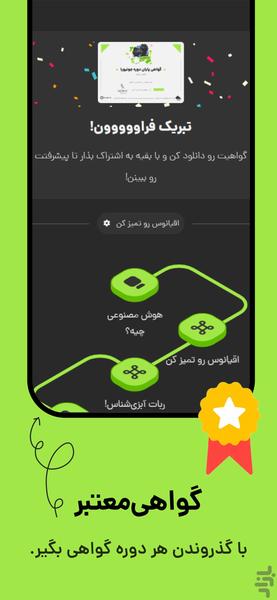 جونیورا | هوش مصنوعی و پایتون - عکس برنامه موبایلی اندروید