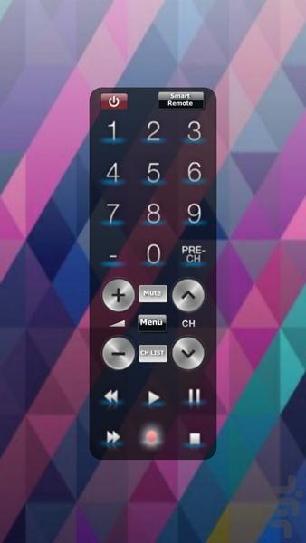 کنترل تلویزیون سامسونگ (پیشرفته) - Image screenshot of android app
