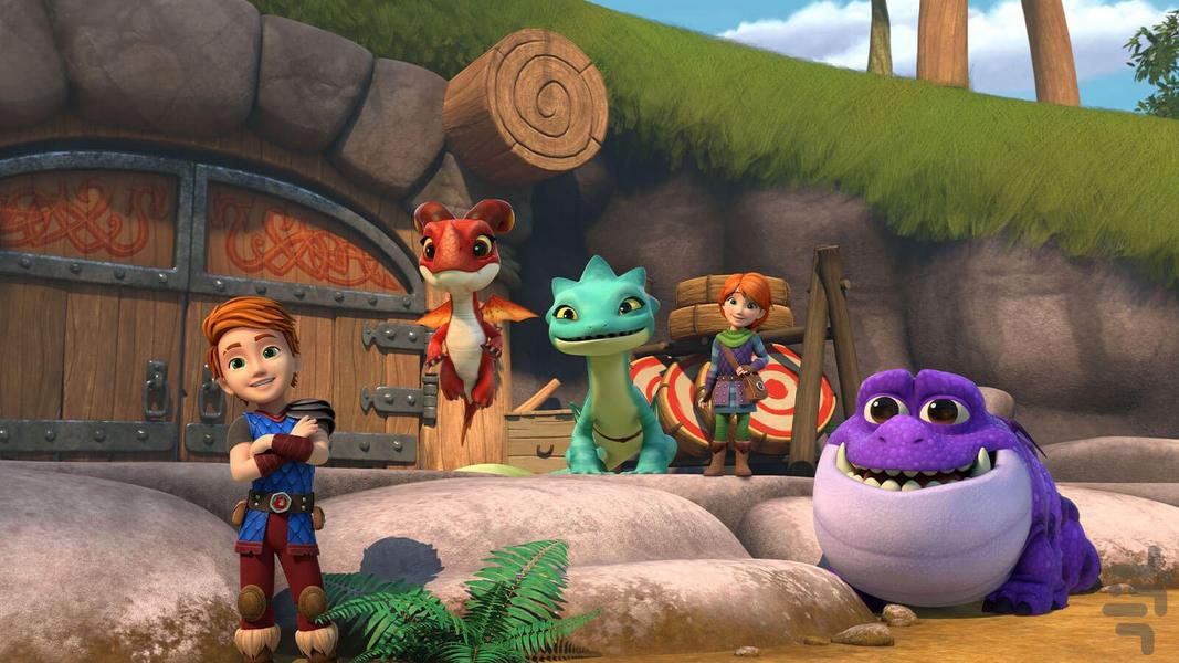 کارتون اژدها سوار - عکس برنامه موبایلی اندروید