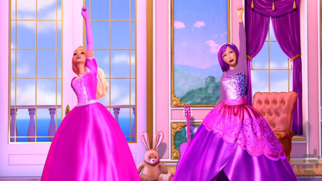 Barbie cartoon - Gameplay image of android game