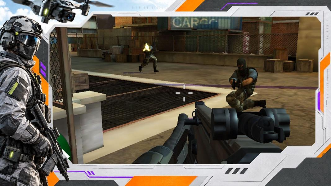 بازی تفنگی - Gameplay image of android game