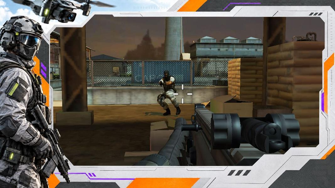 بازی تفنگی - Gameplay image of android game