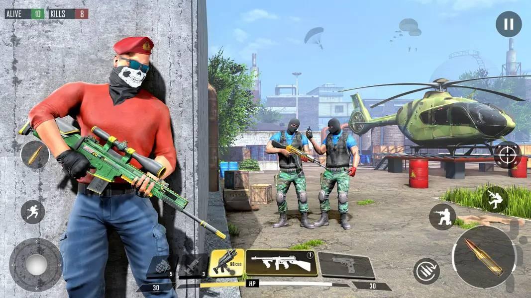 بازی تفنگی - Gameplay image of android game