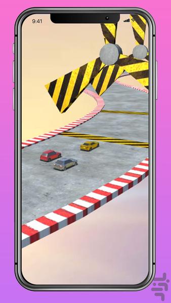 Racing car game - Gameplay image of android game