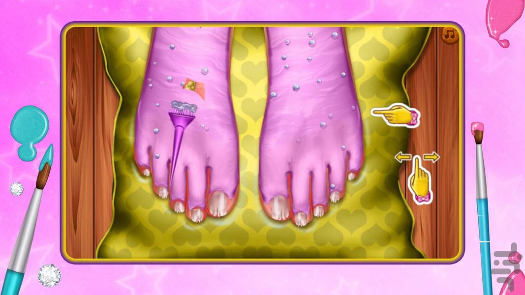 Foot doctor game - Gameplay image of android game