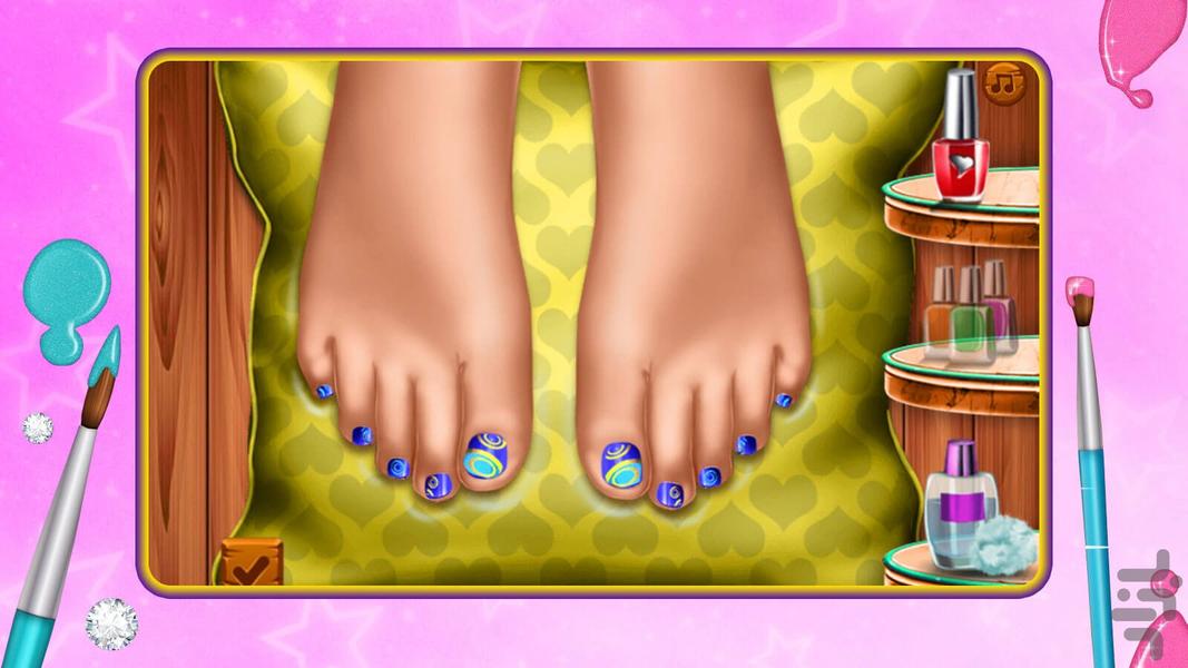 Foot doctor game - Gameplay image of android game