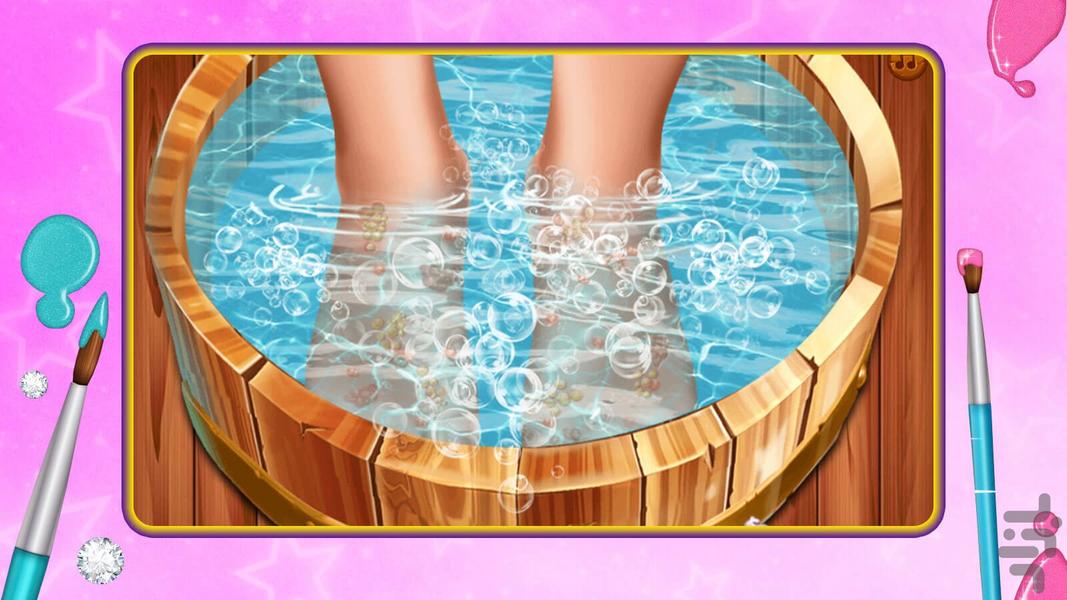 Foot doctor game - Gameplay image of android game