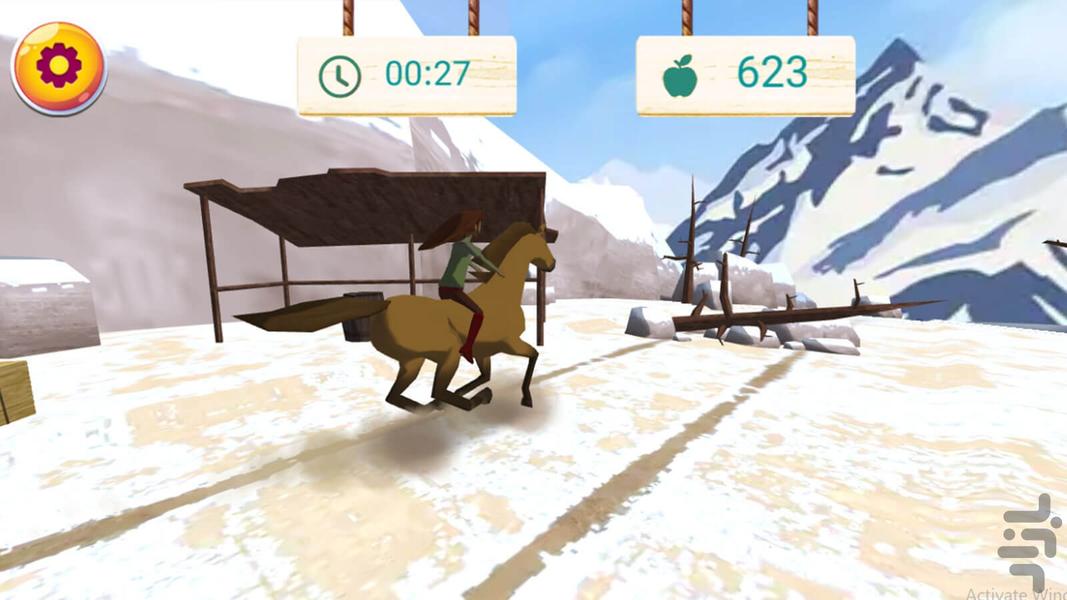 بازی دخترانه دختر رویا سوار - عکس بازی موبایلی اندروید