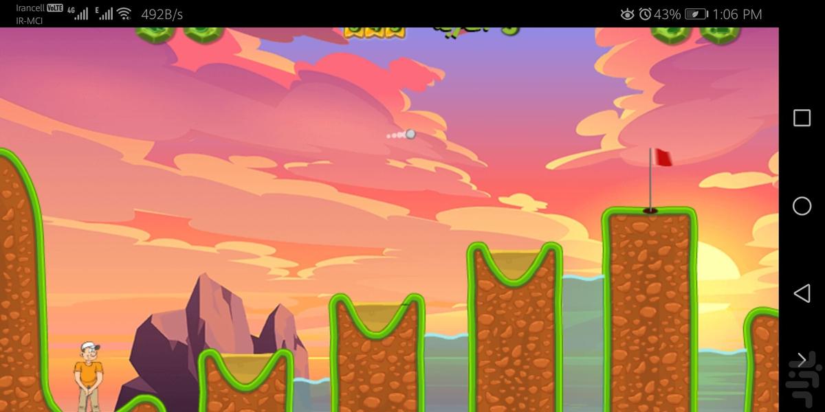 گلف حرفه ای - Gameplay image of android game