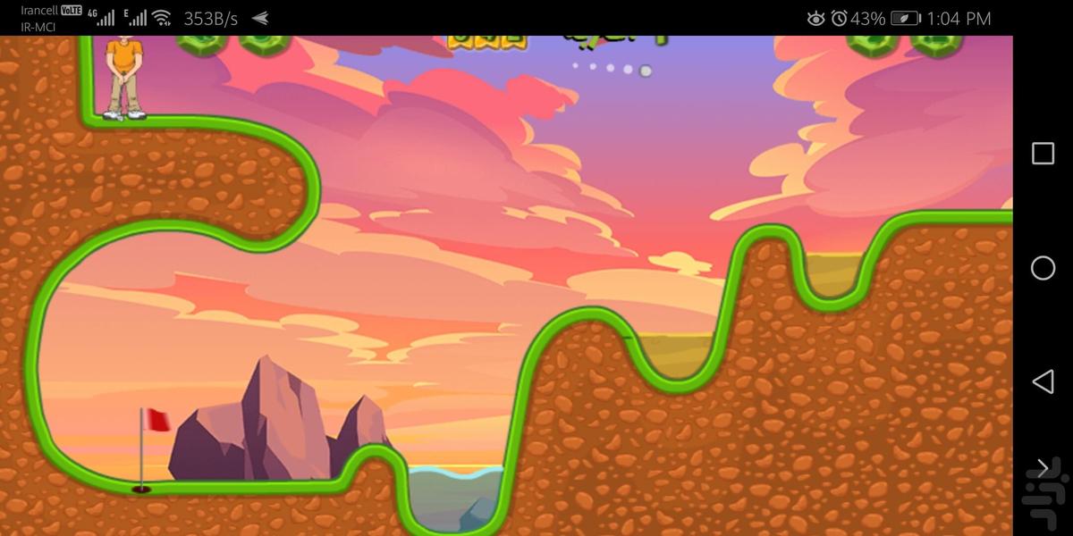 گلف حرفه ای - Gameplay image of android game