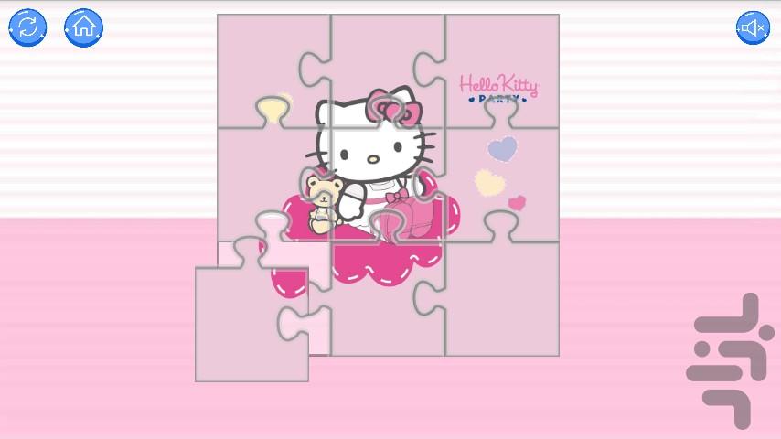 Little Kitty Puzzle - Gameplay image of android game