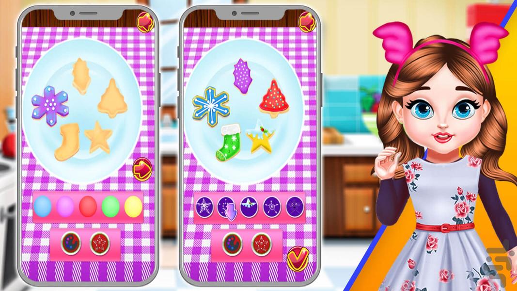 Game Little Girl Party - Gameplay image of android game
