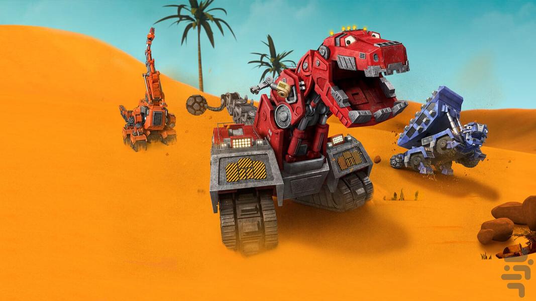 کارتون ماشیناسورها - Image screenshot of android app