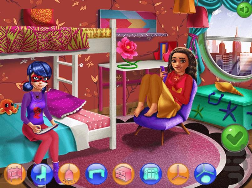 Cleaning the hoom ladybug and Moana - Gameplay image of android game