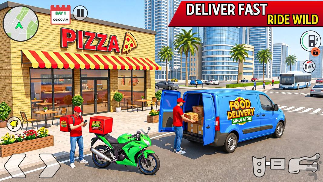 بازی پیک موتوری - عکس بازی موبایلی اندروید