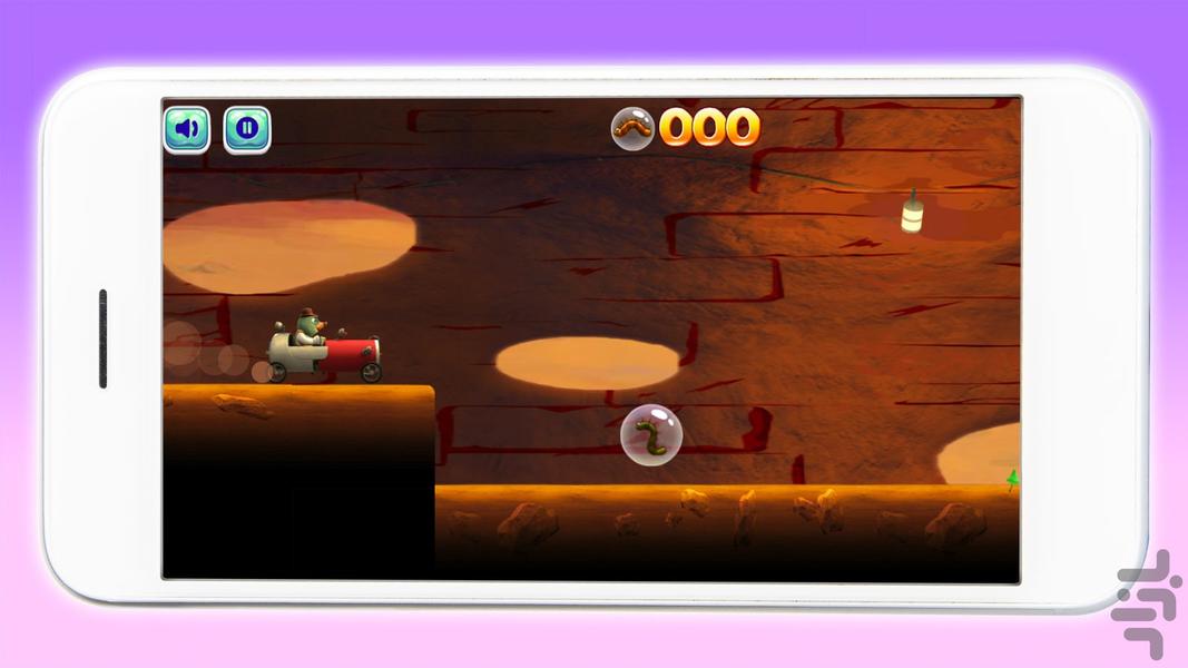Blind mouse car driving game - Gameplay image of android game