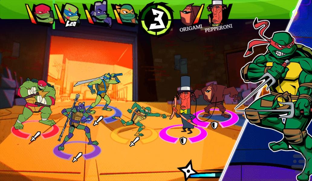 Ninja Turtles - Gameplay image of android game