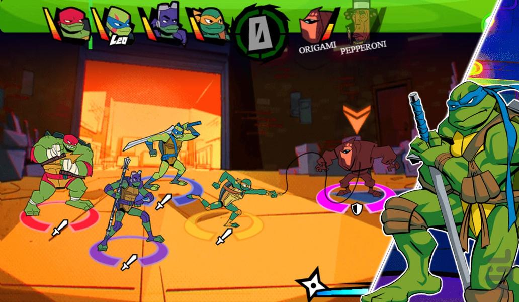 Ninja Turtles - Gameplay image of android game