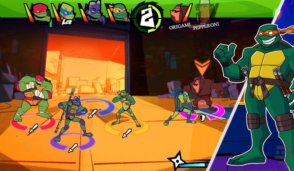 Ninja Turtles - Gameplay image of android game