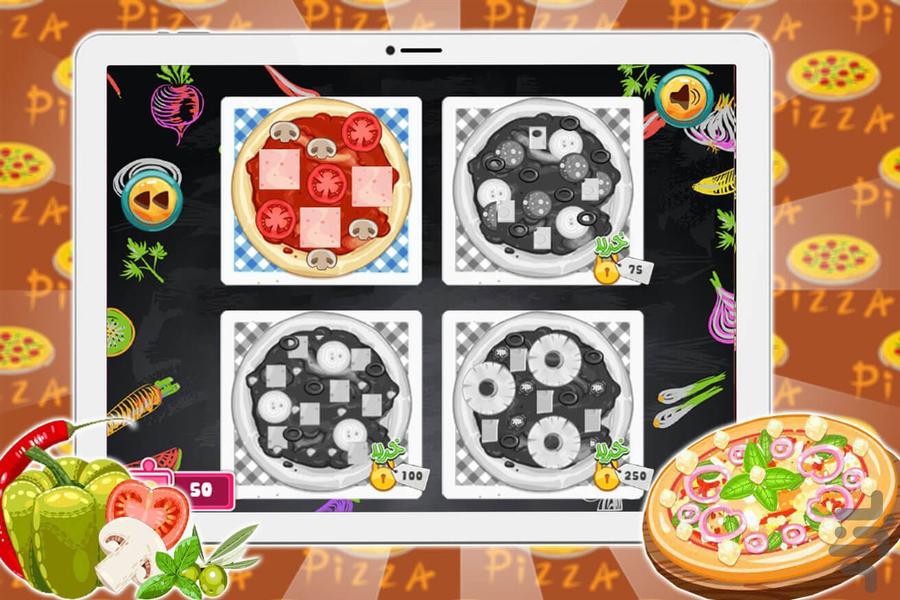 Game Pizza Baking Challenge - Gameplay image of android game