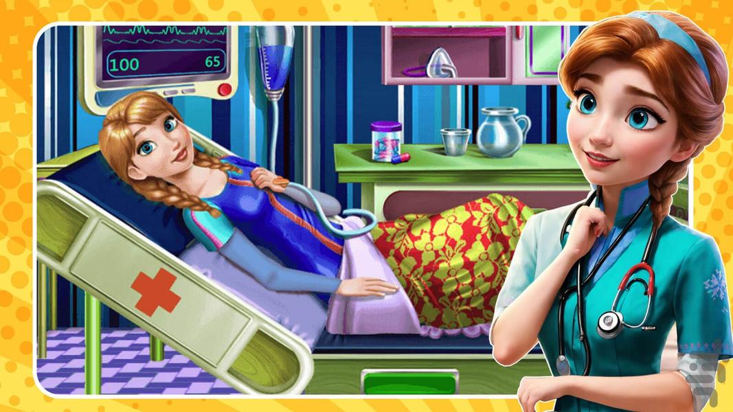 بازی دخترانه اورژانس پرنسس - Gameplay image of android game