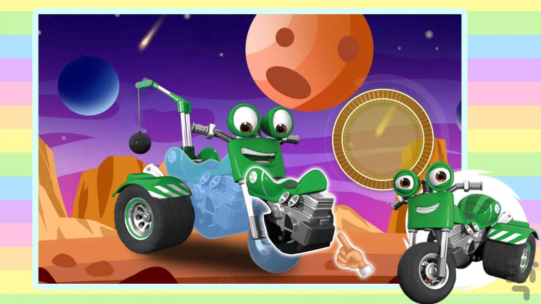 Ricky Zoom engine building game - Gameplay image of android game