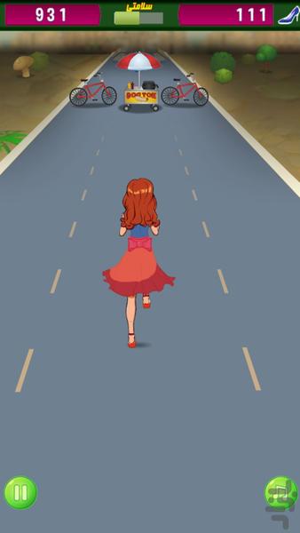 Running girl game - عکس بازی موبایلی اندروید