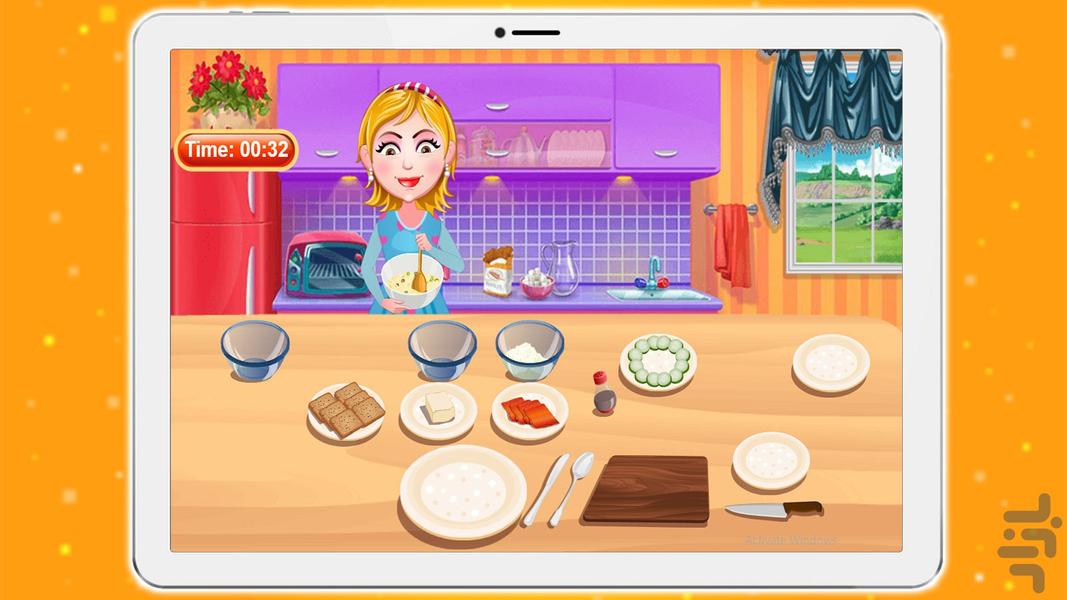 بازی ساندویچ خانگی - عکس بازی موبایلی اندروید