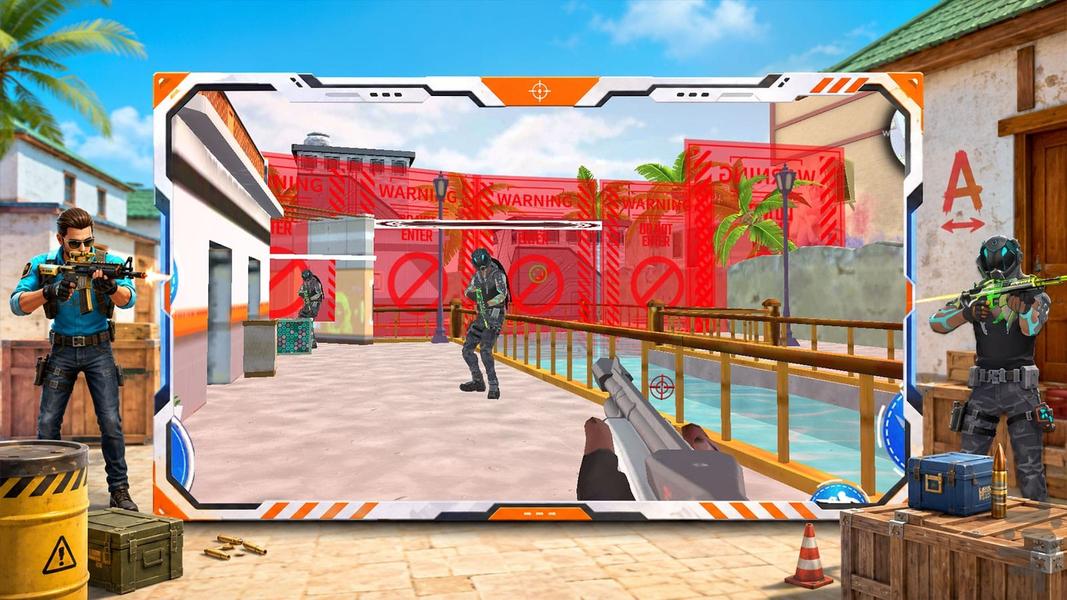 بازی تفنگی مامور ویژه - Gameplay image of android game